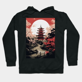 Japanese Pagoda Hoodie